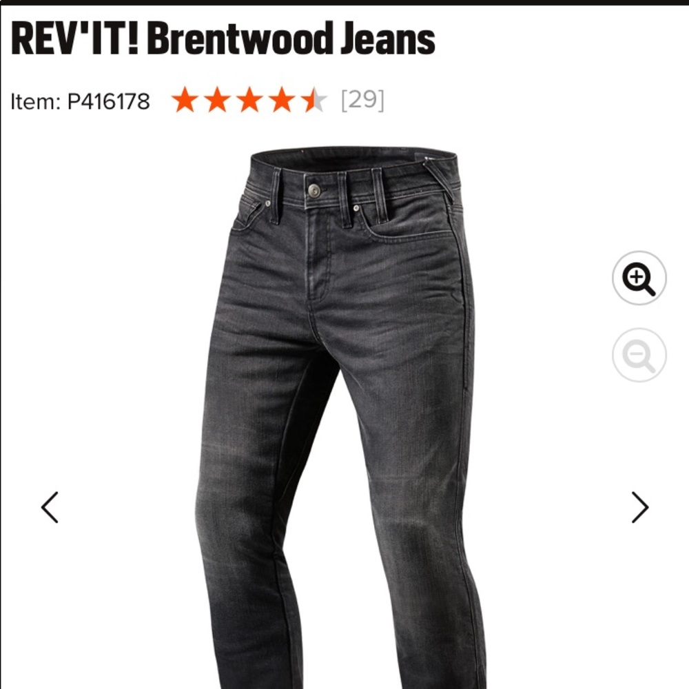 REV’IT Brentwood Men’s Motorcycle Riding Jeans